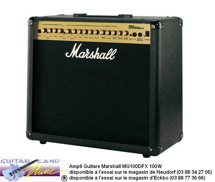 Ampli Guitare Marshall MG100DFX 100W